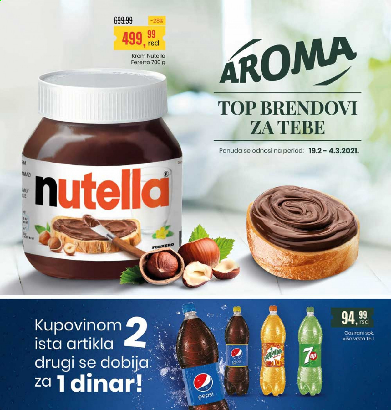 Aroma Market katalog - 19.02.2021 - 04.03.2021. Stranica 1