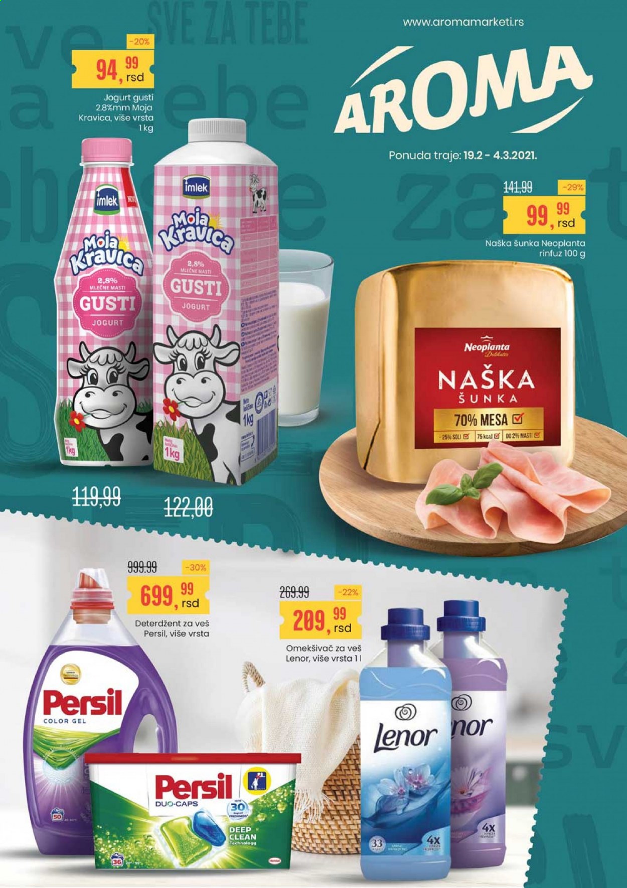 Aroma Market katalog - 19.02.2021 - 04.03.2021. Stranica 1