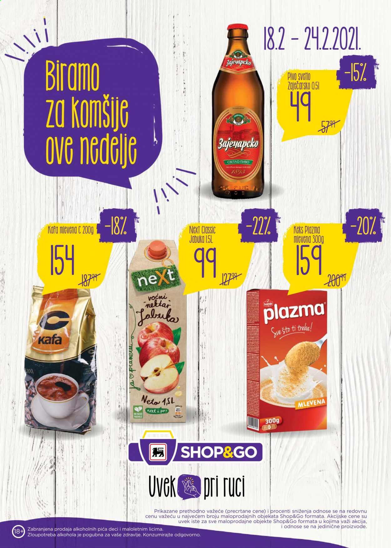 Shop & Go katalog - 18.02.2021 - 24.02.2021. Stranica 1