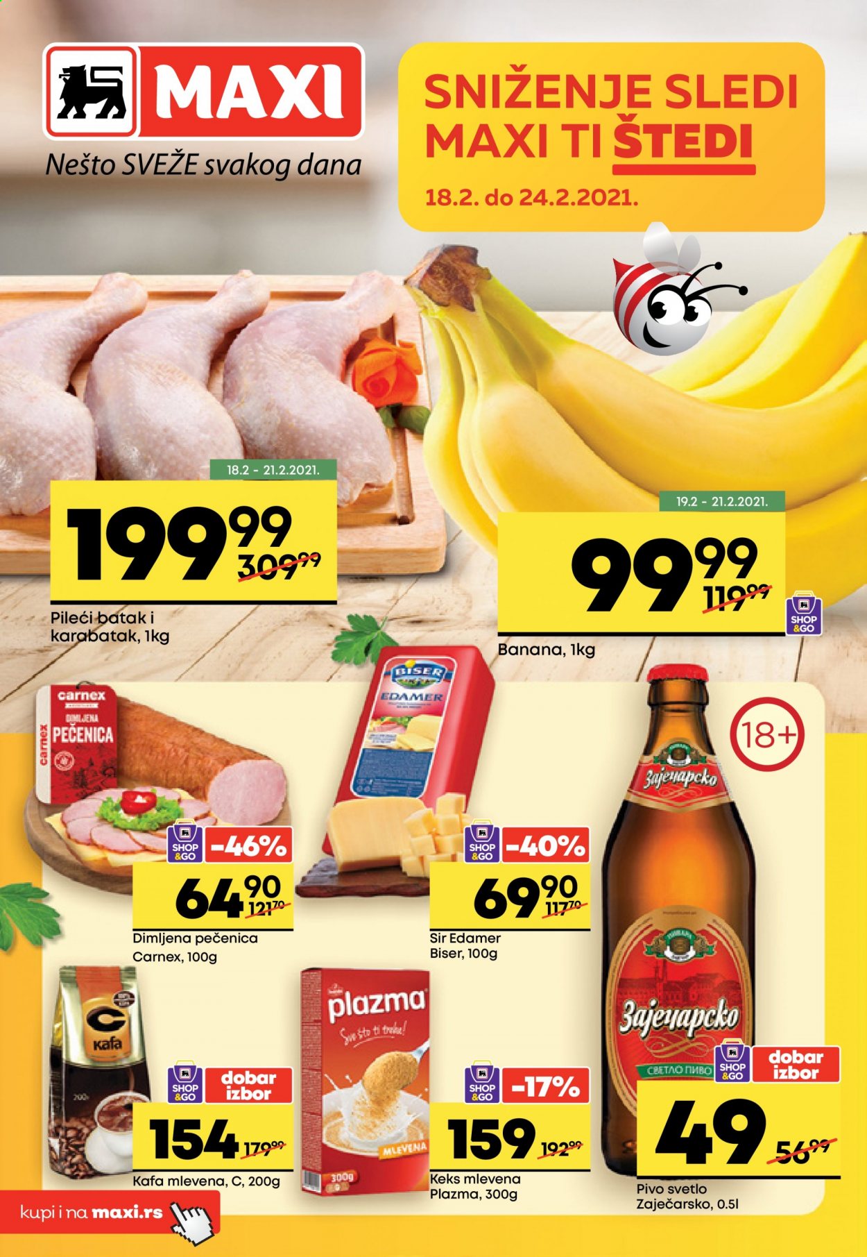 Maxi katalog - 18.02.2021 - 24.02.2021. Stranica 1