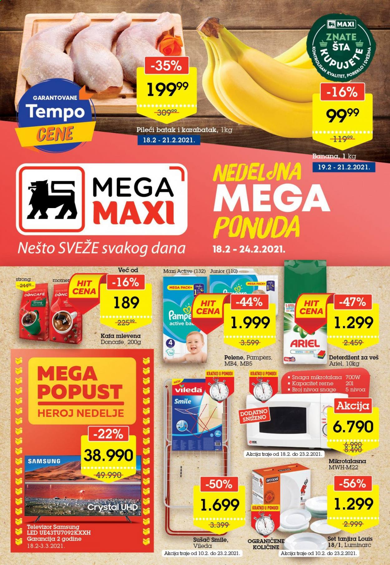 Mega Maxi katalog - 18.02.2021 - 24.02.2021. Stranica 1