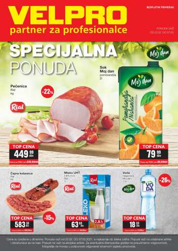 Velpro katalog - 22.02.2021 - 07.03.2021.
