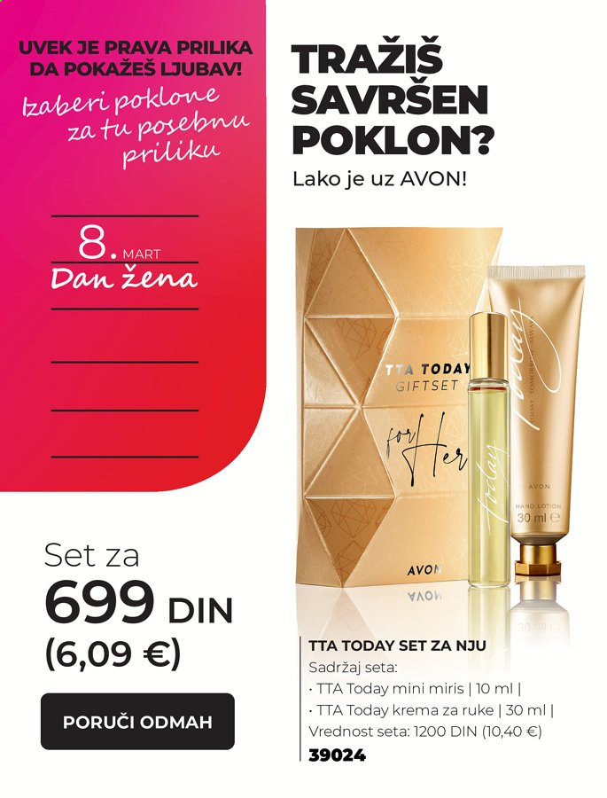 Avon katalog. Stranica 4