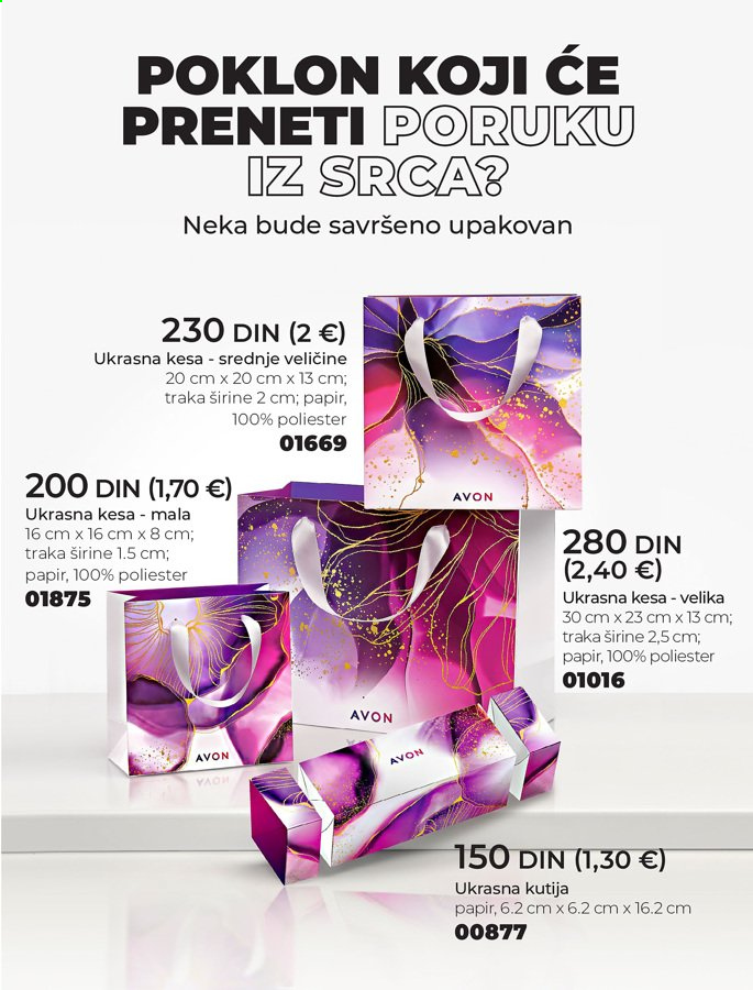 Avon katalog. Stranica 5