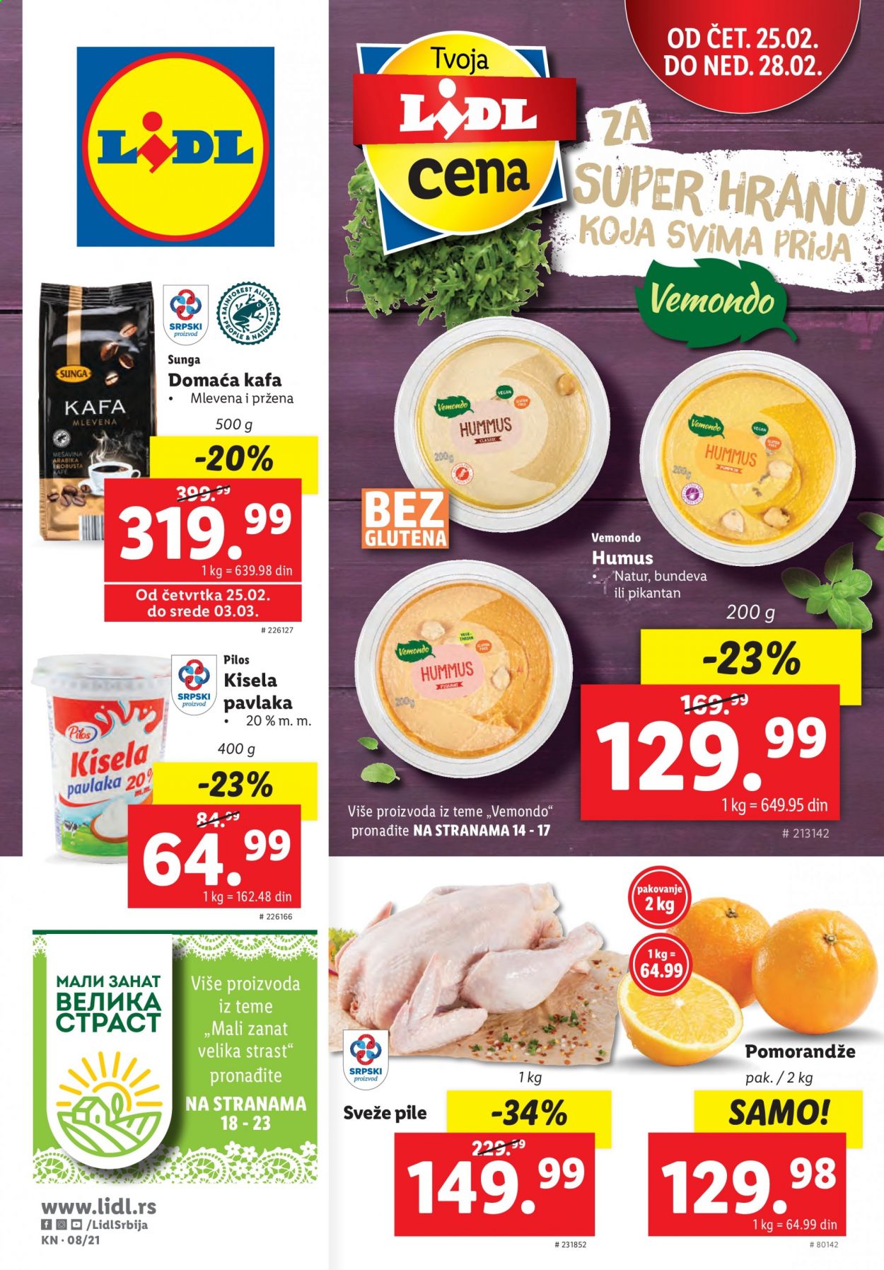 Lidl katalog - 25.02.2021 - 03.03.2021. Stranica 1