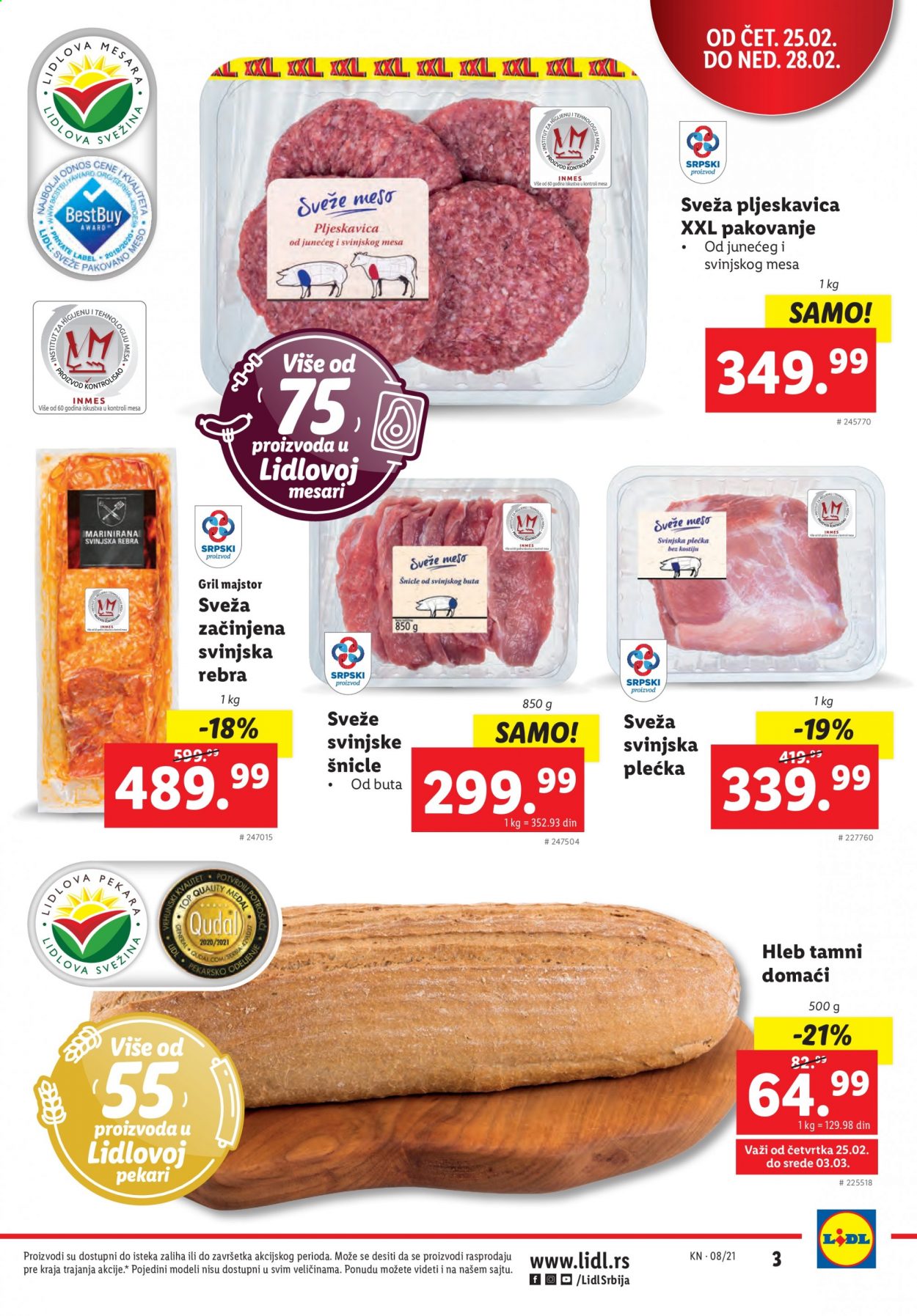 Lidl katalog - 25.02.2021 - 03.03.2021. Stranica 3