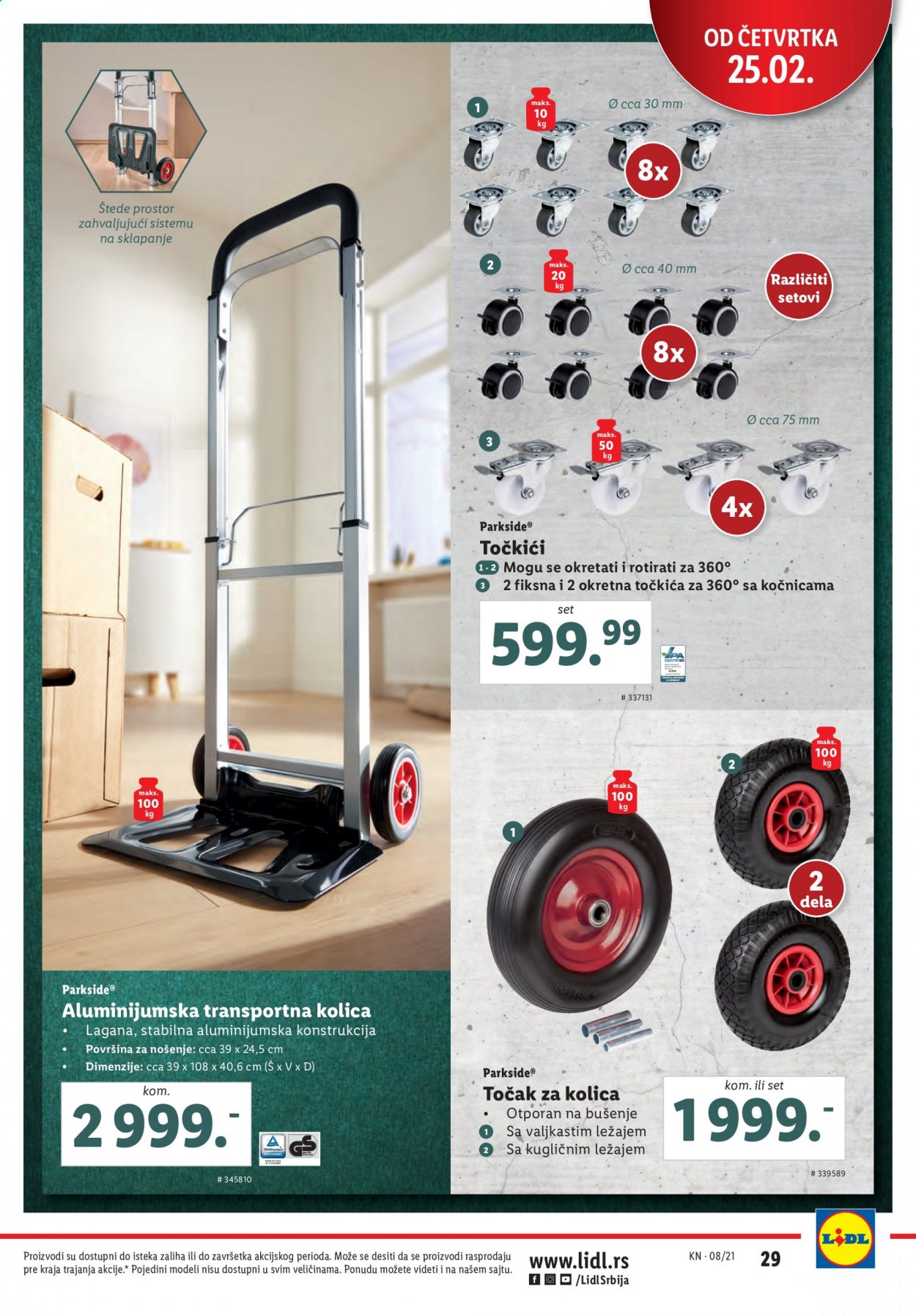 Lidl katalog - 25.02.2021 - 03.03.2021. Stranica 29