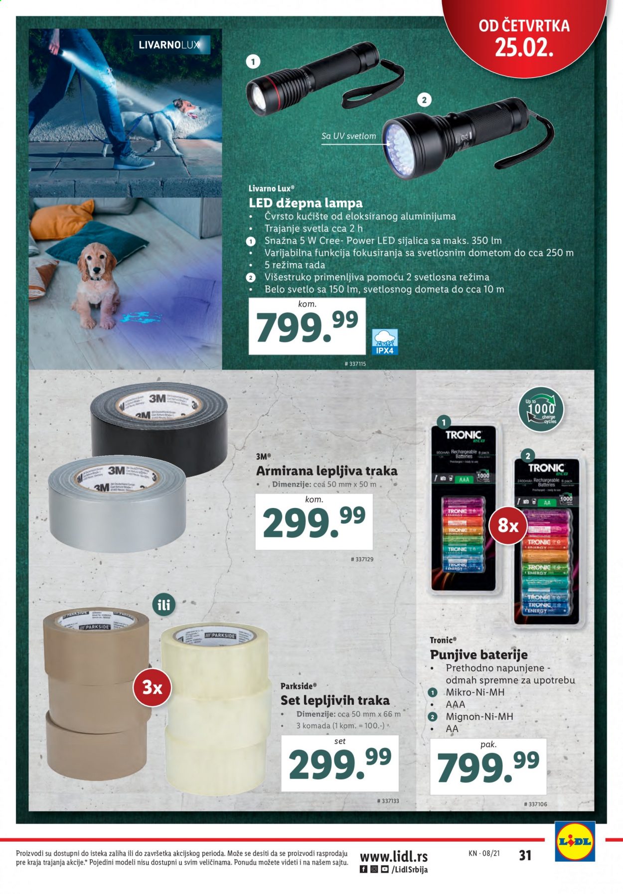 Lidl katalog - 25.02.2021 - 03.03.2021. Stranica 31