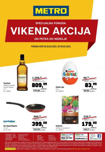 Metro katalog - 26.02.2021 - 28.02.2021.