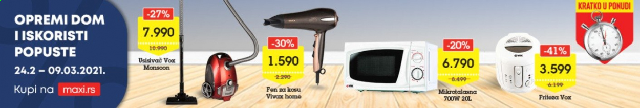 Maxi katalog - 24.02.2021 - 09.03.2021. Stranica 1