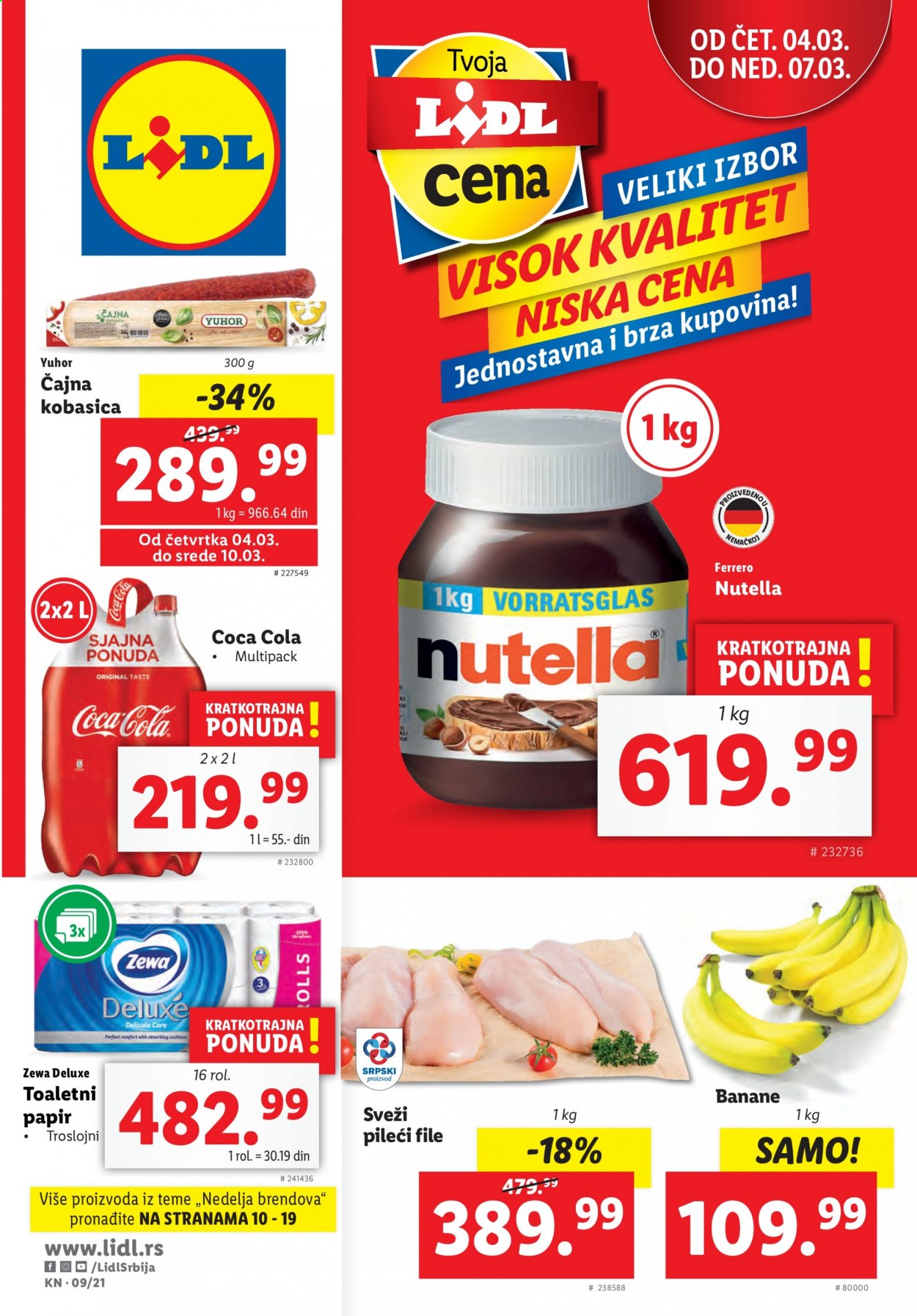 Lidl katalog - 04.03.2021 - 10.03.2021. Stranica 1