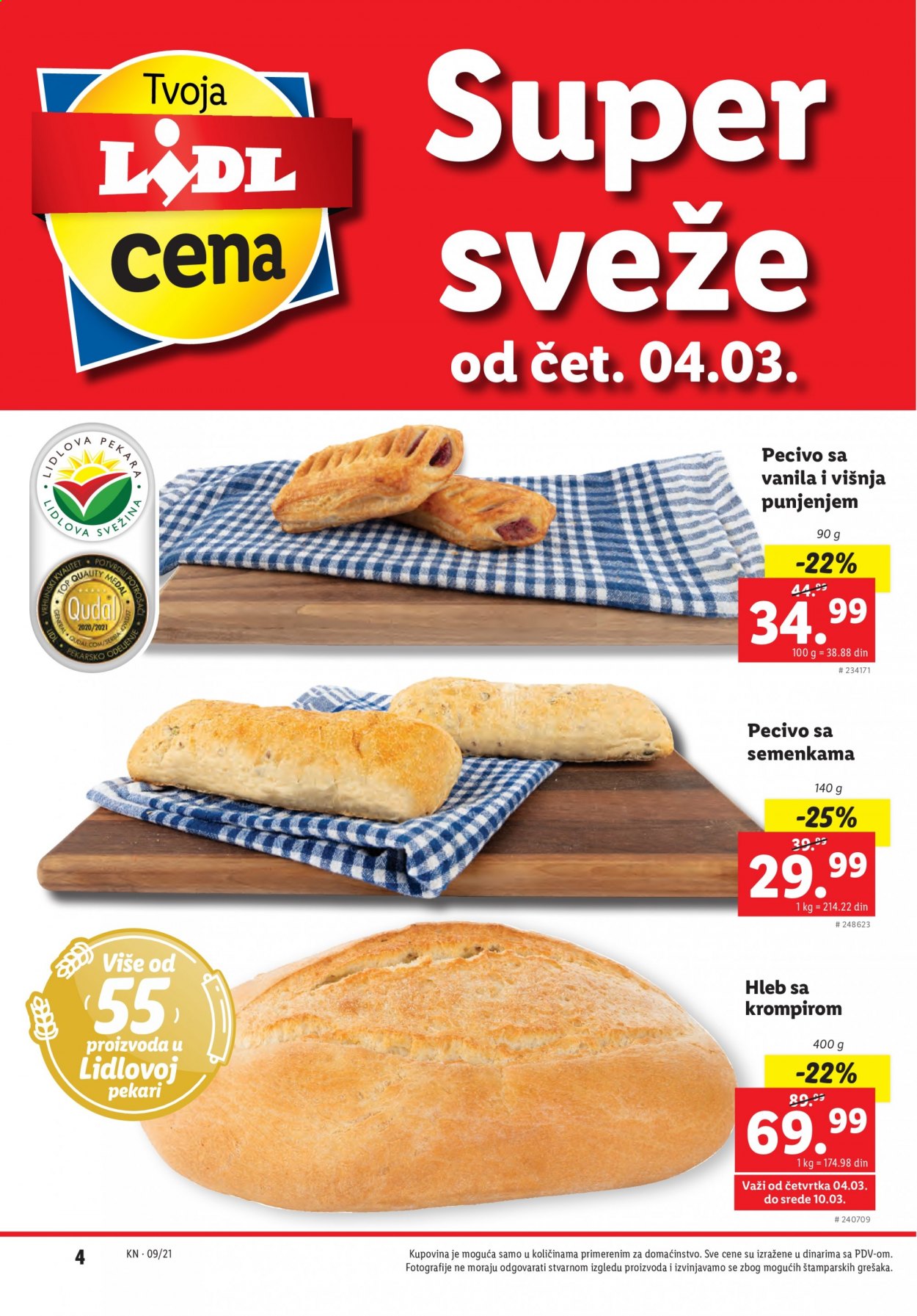 Lidl katalog - 04.03.2021 - 10.03.2021. Stranica 4