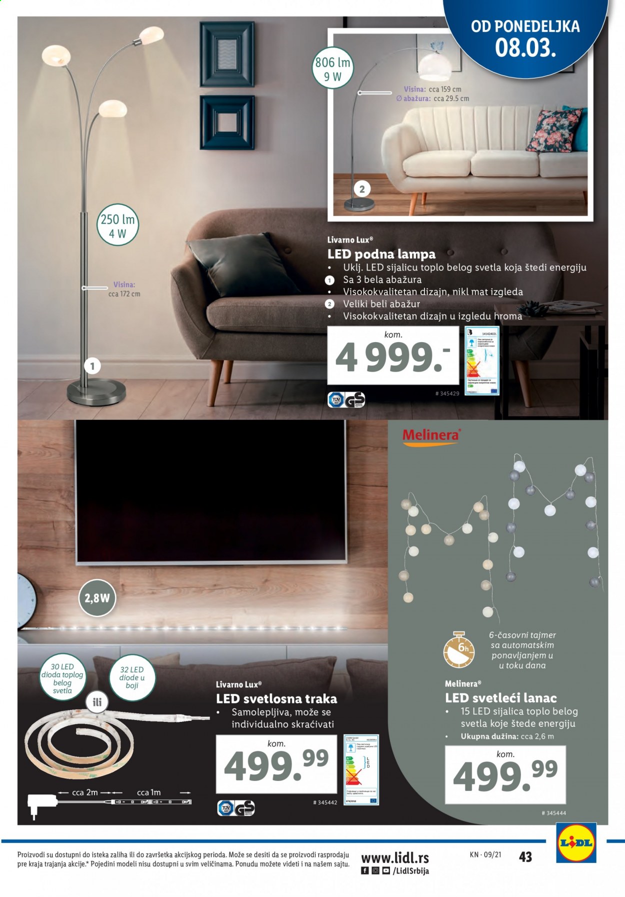 Lidl katalog - 04.03.2021 - 10.03.2021. Stranica 43