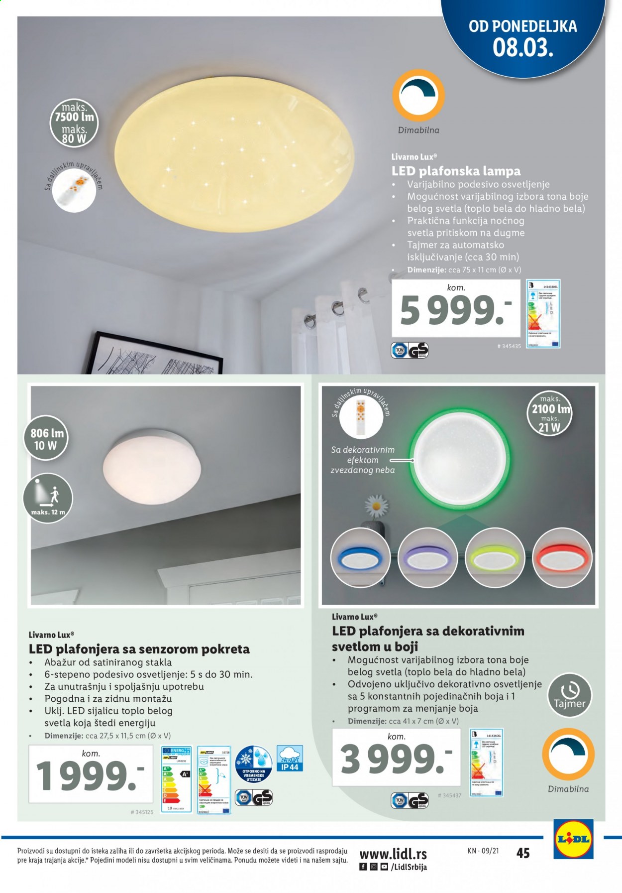 Lidl katalog - 04.03.2021 - 10.03.2021. Stranica 45