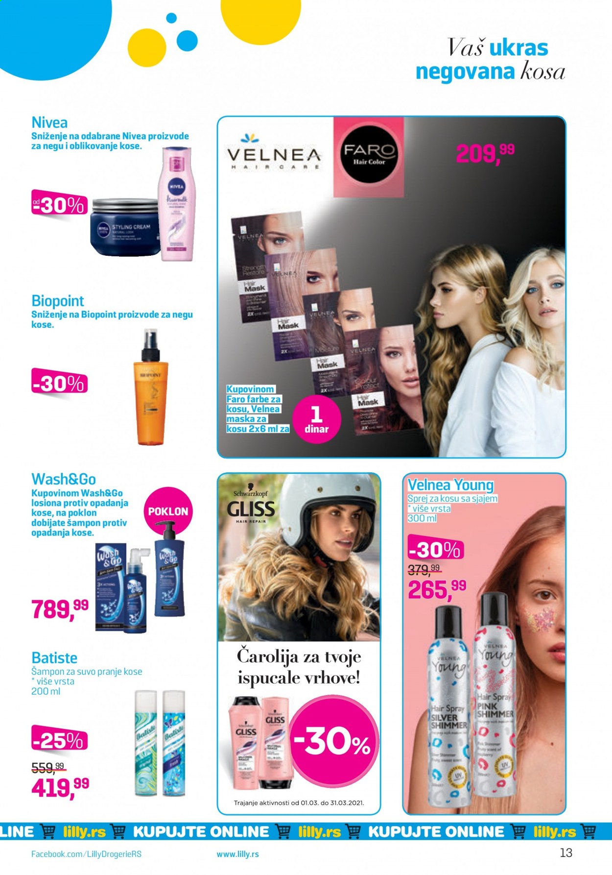 Lilly Drogerie katalog - 01.03.2021 - 31.03.2021. Stranica 13