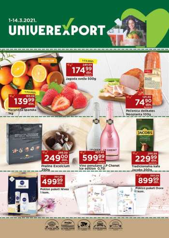 Univerexport katalog - 01.03.2021 - 14.03.2021.