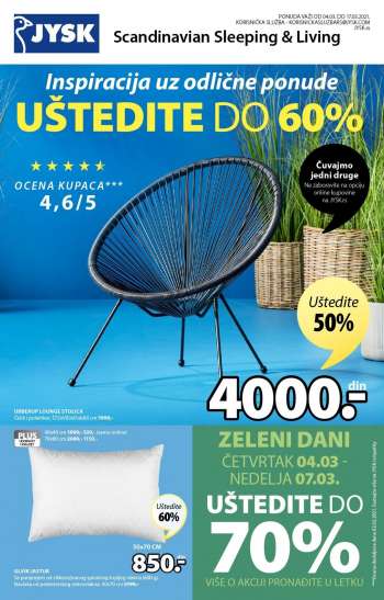 JYSK katalog - 04.03.2021 - 17.03.2021.