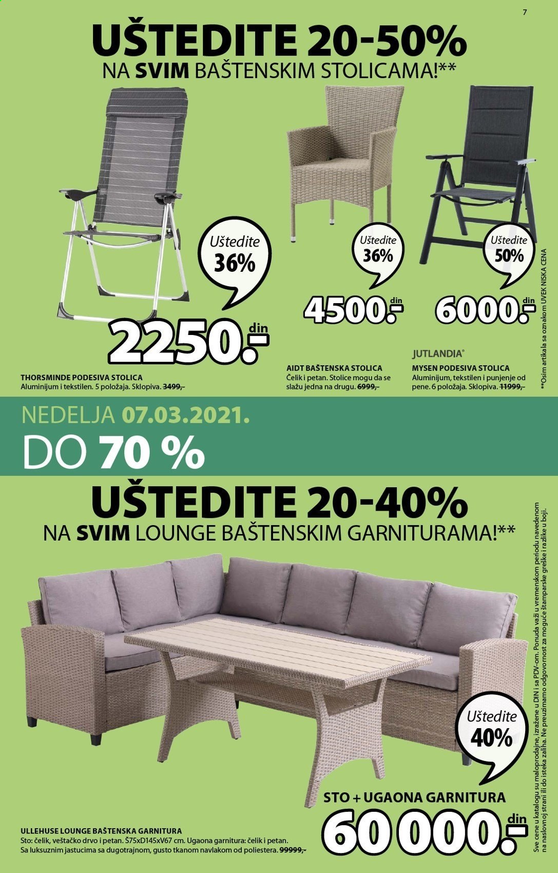 JYSK katalog - 04.03.2021 - 07.03.2021. Stranica 7