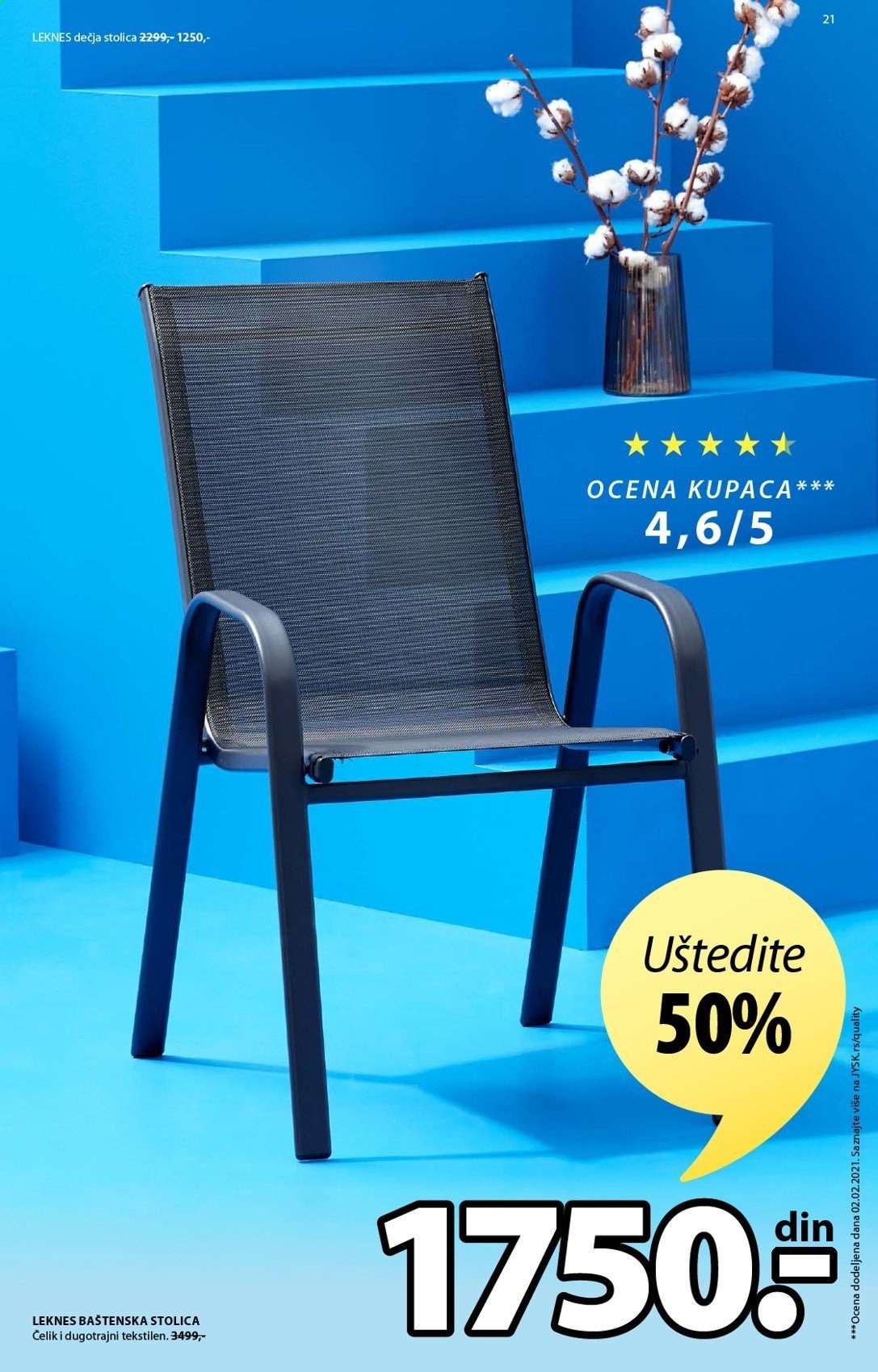 JYSK katalog - 04.03.2021 - 07.03.2021. Stranica 21