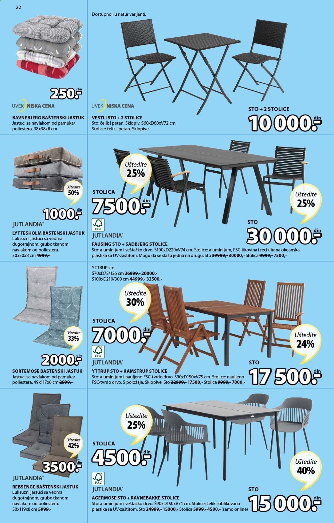 JYSK katalog - 04.03.2021 - 07.03.2021. Stranica 22