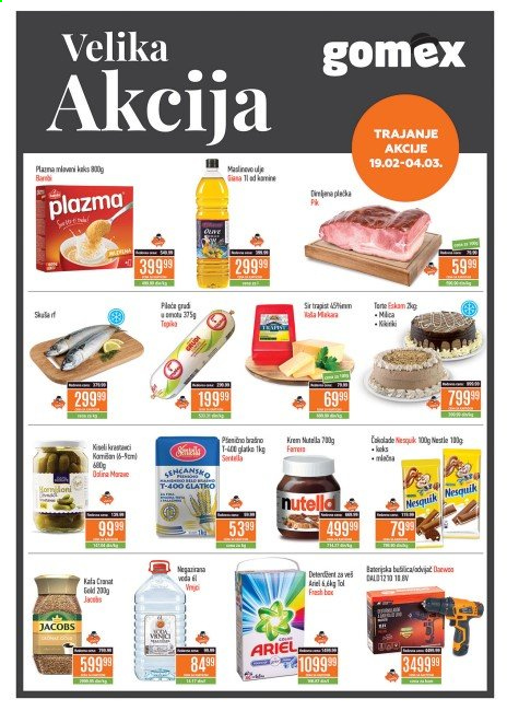 Gomex katalog - 19.02.2021 - 04.03.2021. Stranica 1