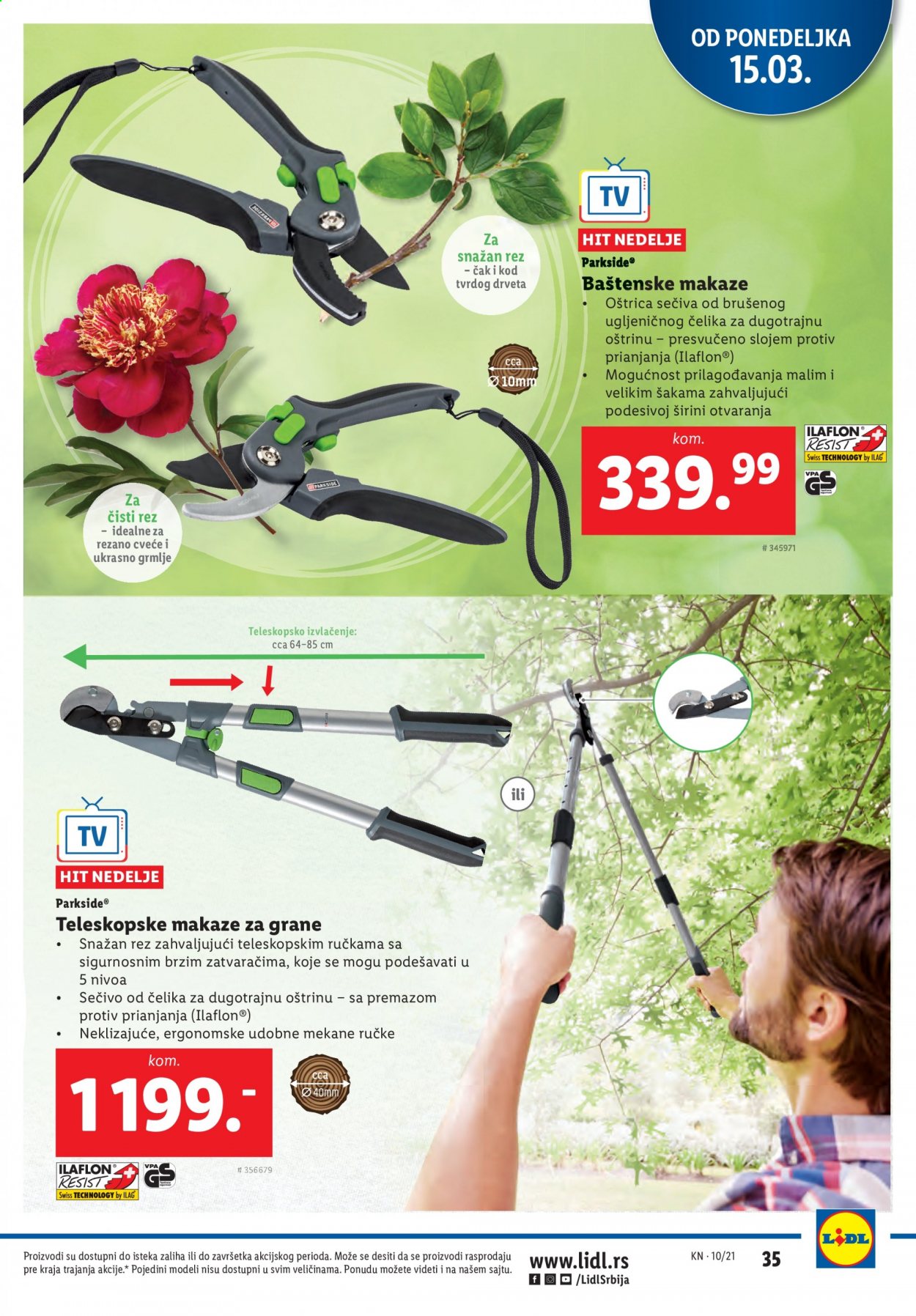 Lidl katalog - 11.03.2021 - 17.03.2021. Stranica 35