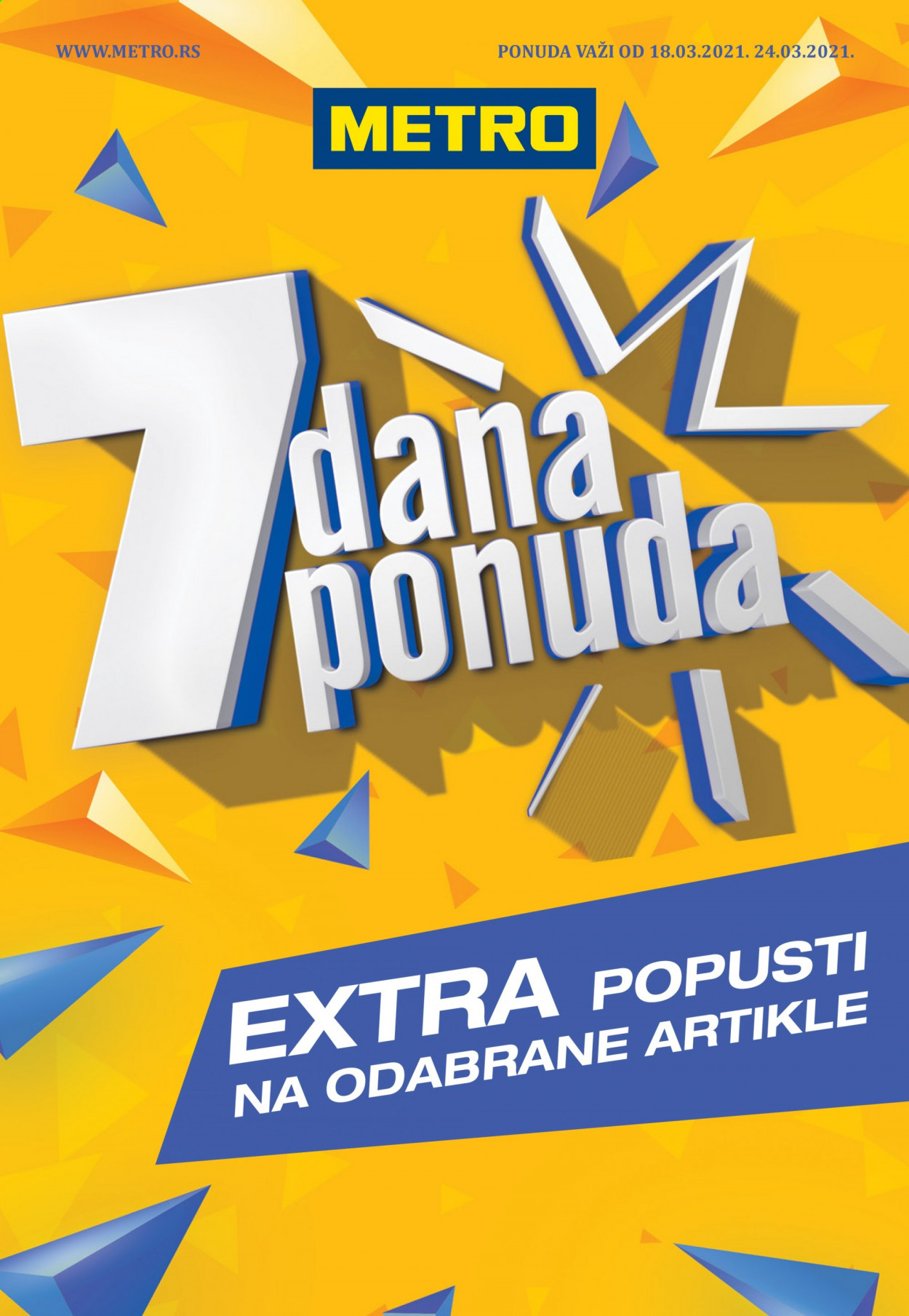 Metro katalog - 18.03.2021 - 24.03.2021. Stranica 1