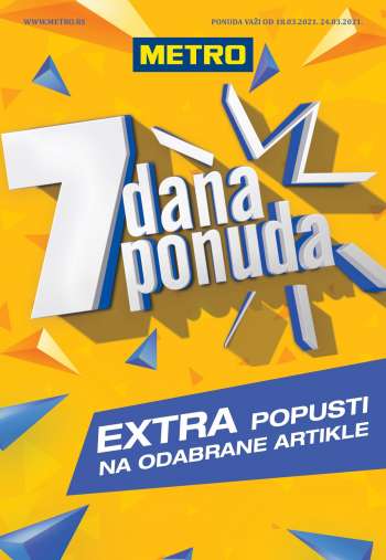 Metro katalog - 18.03.2021 - 24.03.2021.