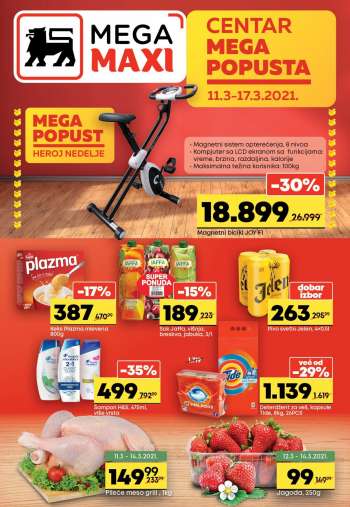Mega Maxi katalog - 11.03.2021 - 17.03.2021.