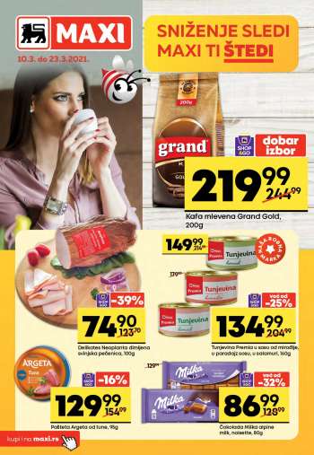 Maxi katalog - 10.03.2021 - 23.03.2021.