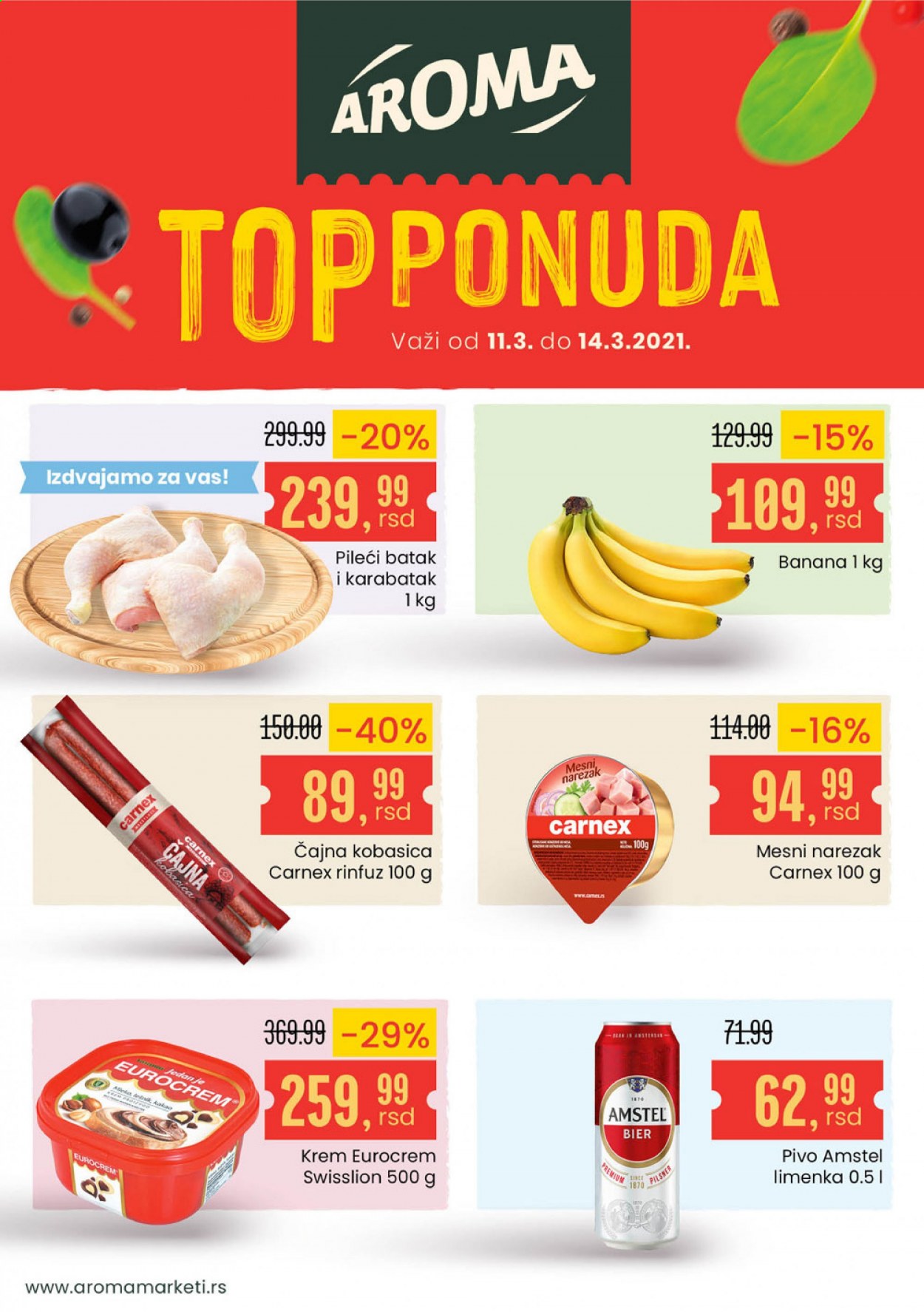 Aroma Market katalog - 11.03.2021 - 14.03.2021. Stranica 1
