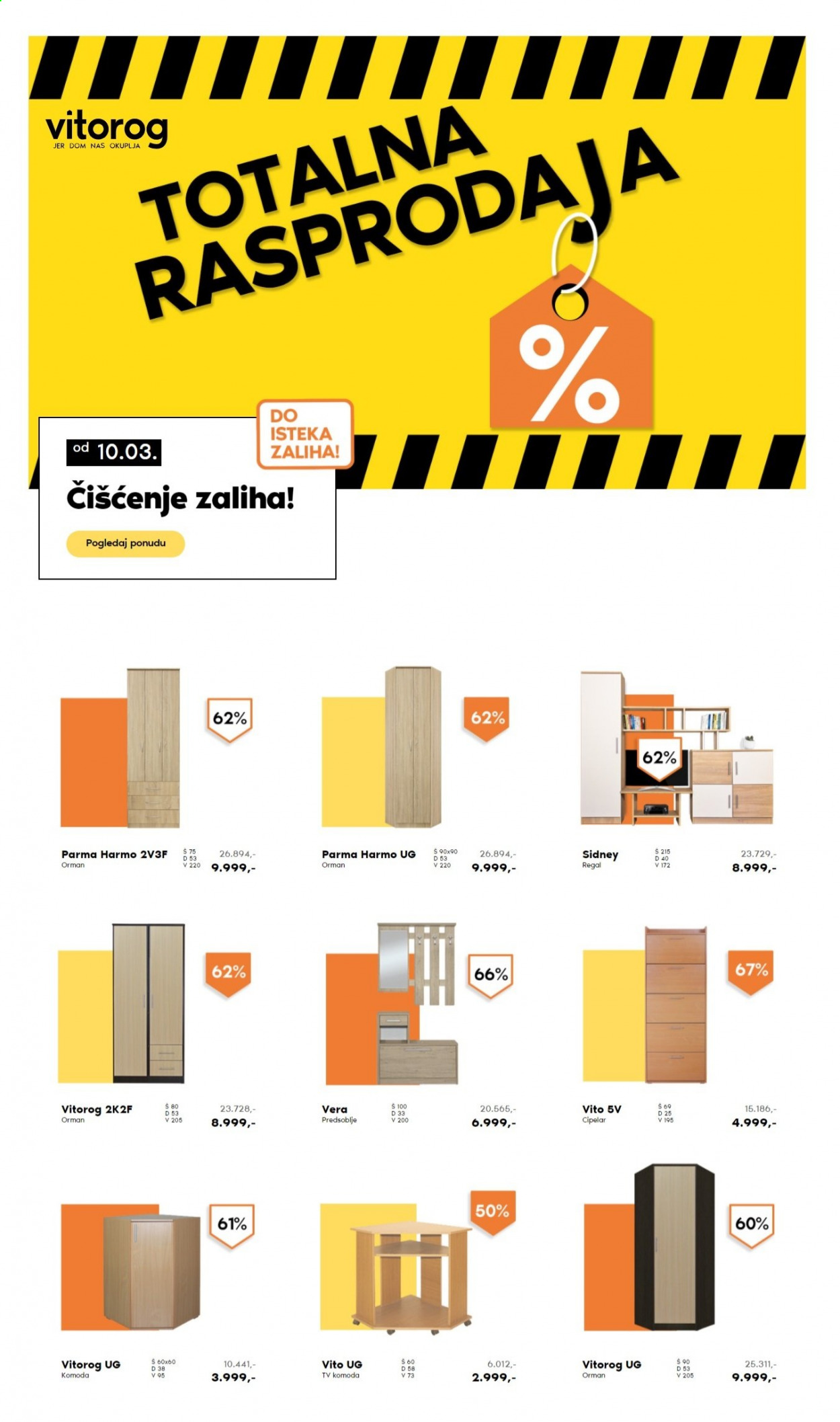Vitorog katalog. Stranica 1
