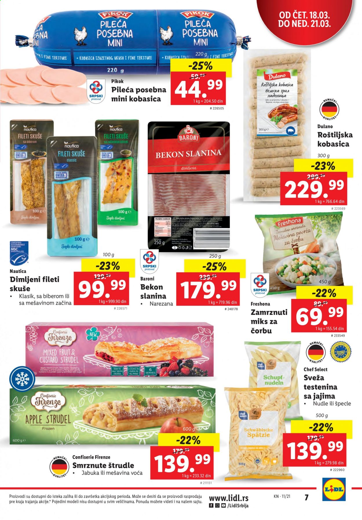Lidl katalog - 18.03.2021 - 24.03.2021. Stranica 7