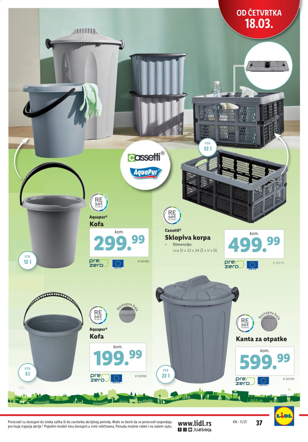 Lidl katalog - 18.03.2021 - 24.03.2021. Stranica 37