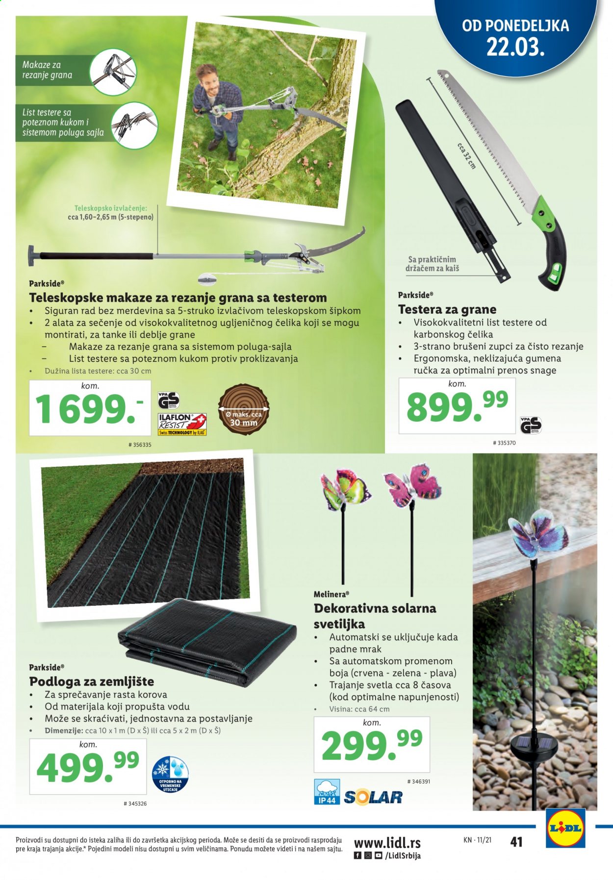 Lidl katalog - 18.03.2021 - 24.03.2021. Stranica 41