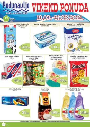 Podunavlje katalog - 19.03.2021 - 21.03.2021.