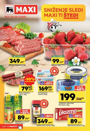 Maxi katalog - 18.03.2021 - 24.03.2021.
