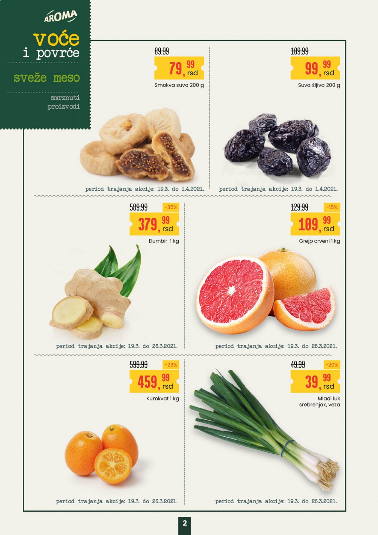 Aroma Market katalog - 19.03.2021 - 01.04.2021. Stranica 2