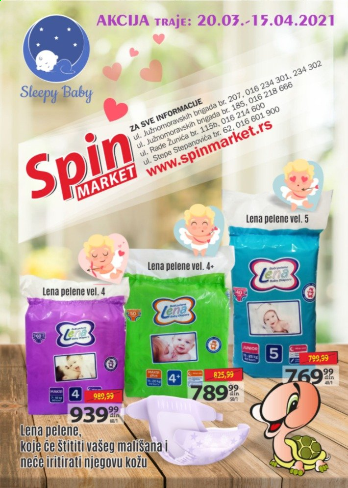 Spin Market katalog - 20.03.2021 - 15.04.2021. Stranica 1
