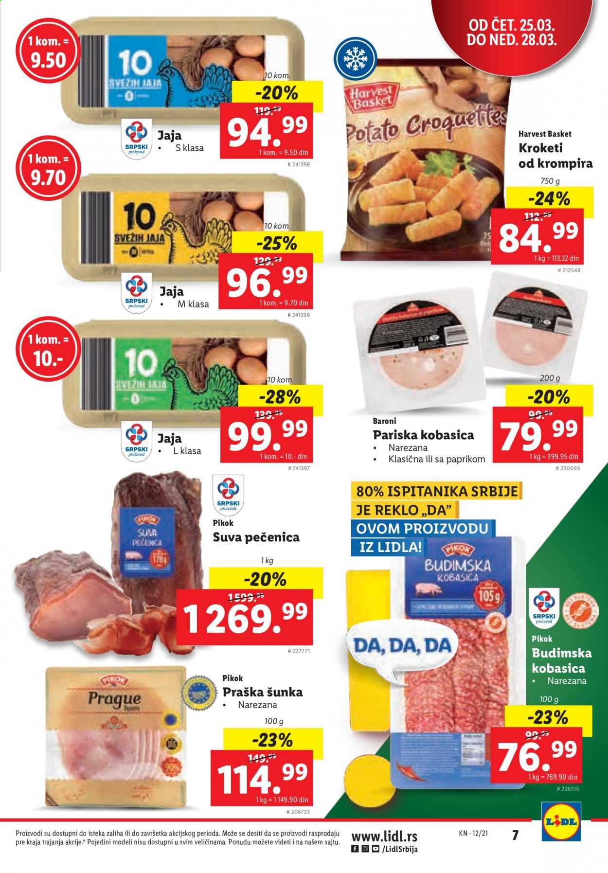 Lidl katalog - 25.03.2021 - 31.03.2021. Stranica 7