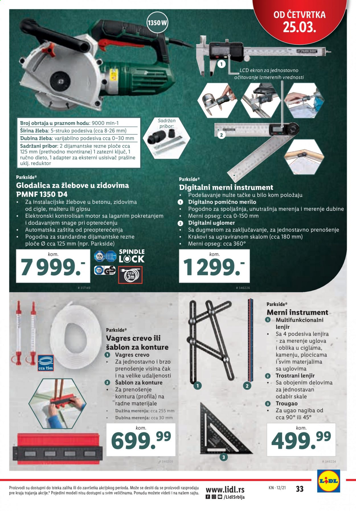 Lidl katalog - 25.03.2021 - 31.03.2021. Stranica 33