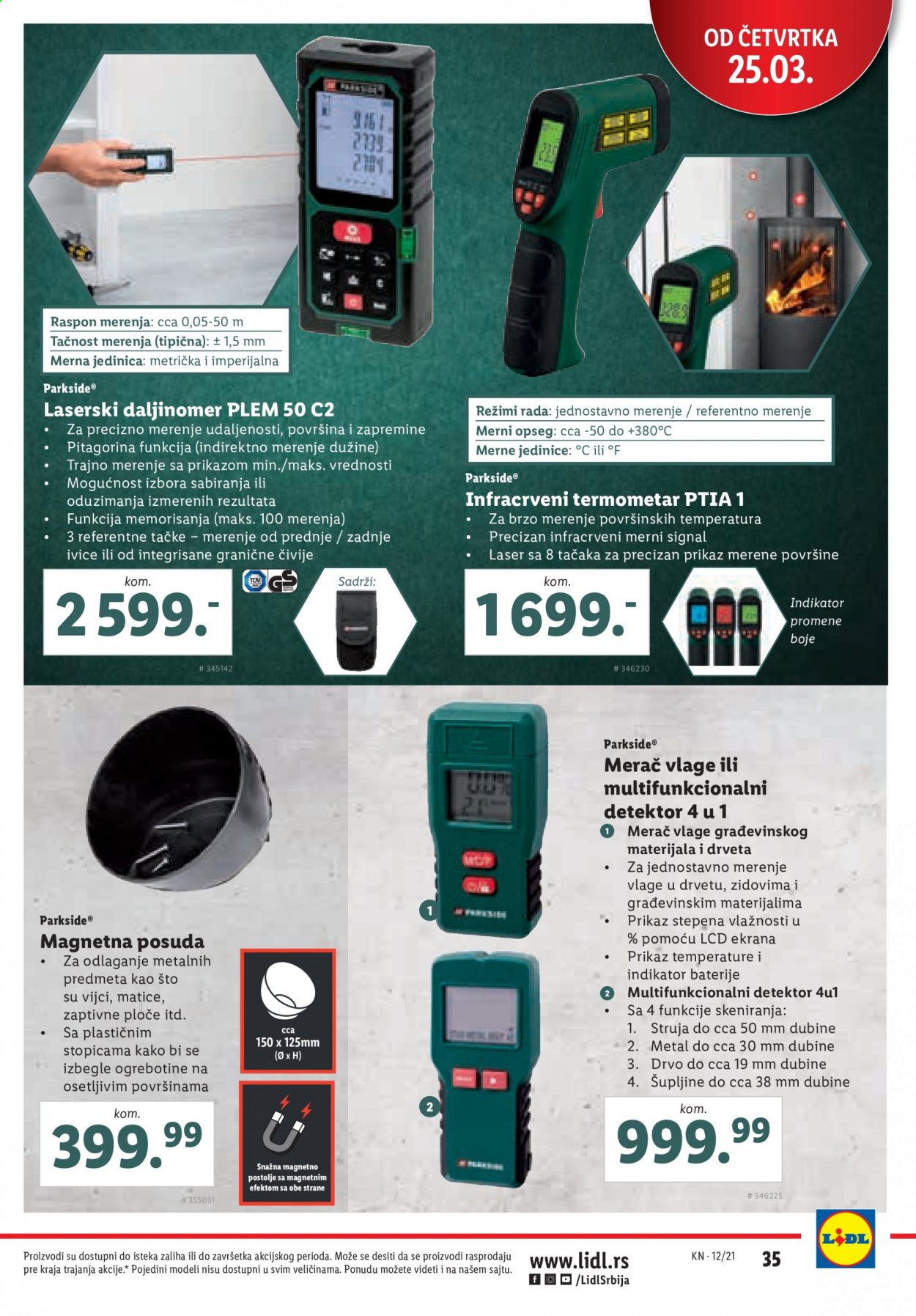 Lidl katalog - 25.03.2021 - 31.03.2021. Stranica 35