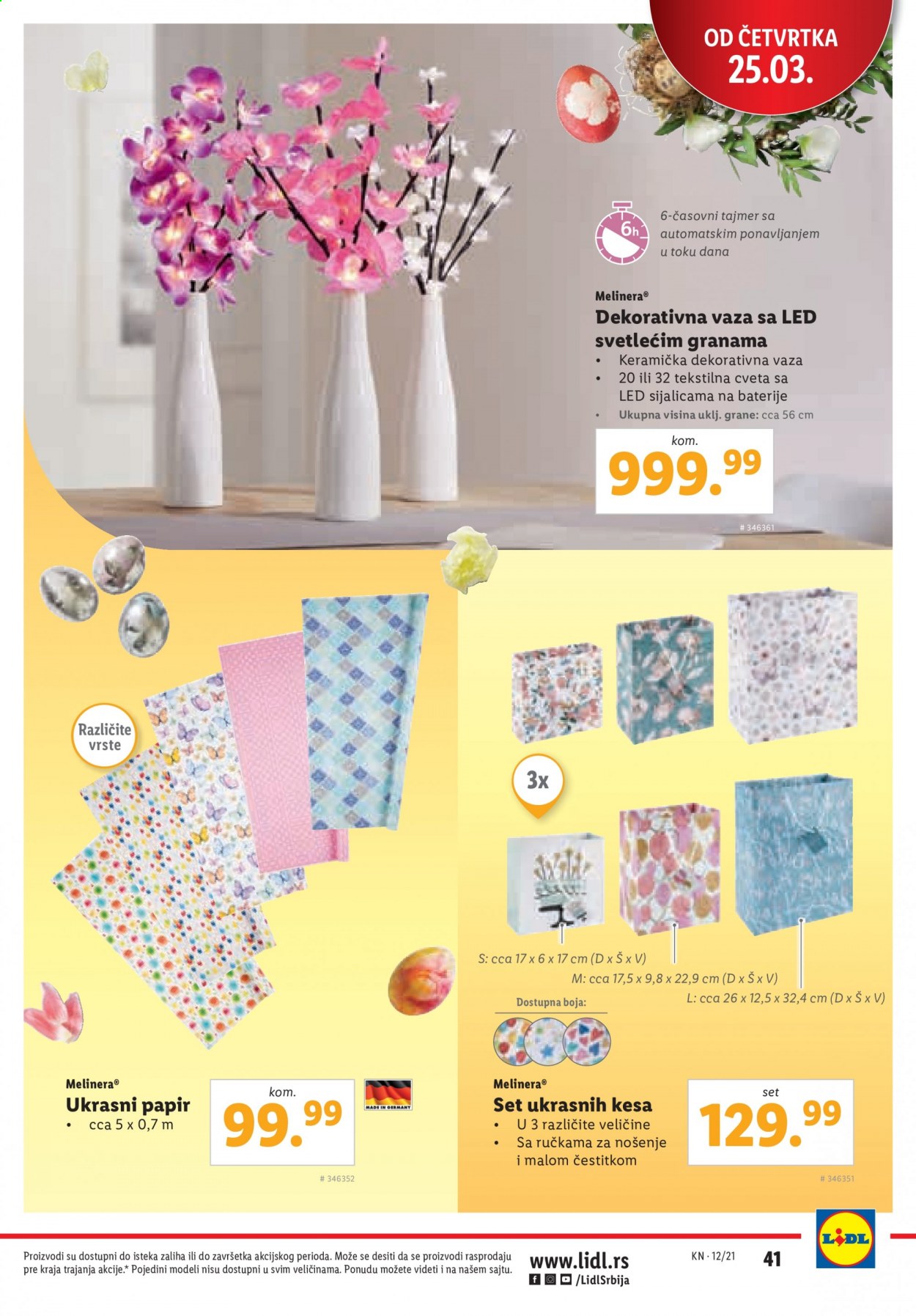 Lidl katalog - 25.03.2021 - 31.03.2021. Stranica 41