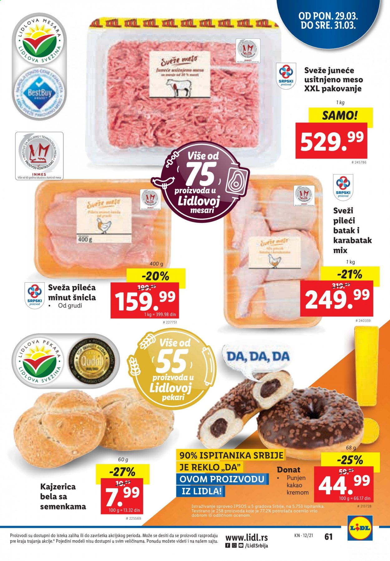 Lidl katalog - 25.03.2021 - 31.03.2021. Stranica 61
