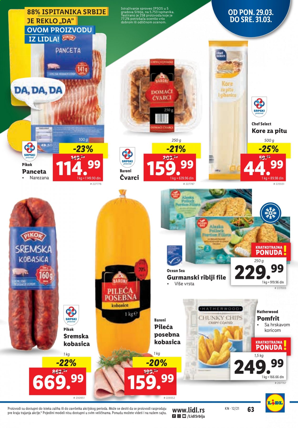 Lidl katalog - 25.03.2021 - 31.03.2021. Stranica 63