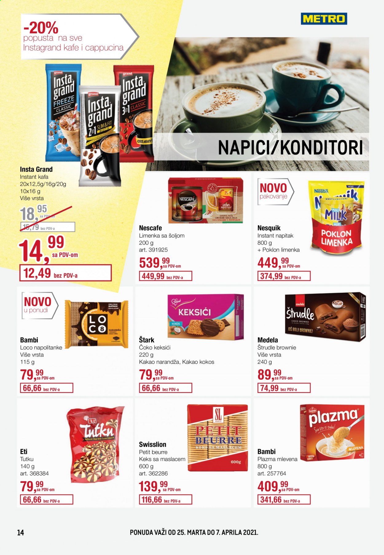 Metro katalog - 25.03.2021 - 07.04.2021. Stranica 14