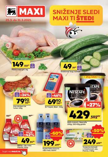 Maxi katalog - 25.03.2021 - 31.03.2021.