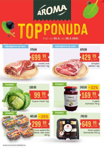 Aroma Market katalog - 25.03.2021 - 28.03.2021.