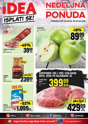 Idea katalog - 26.03.2021 - 01.04.2021.