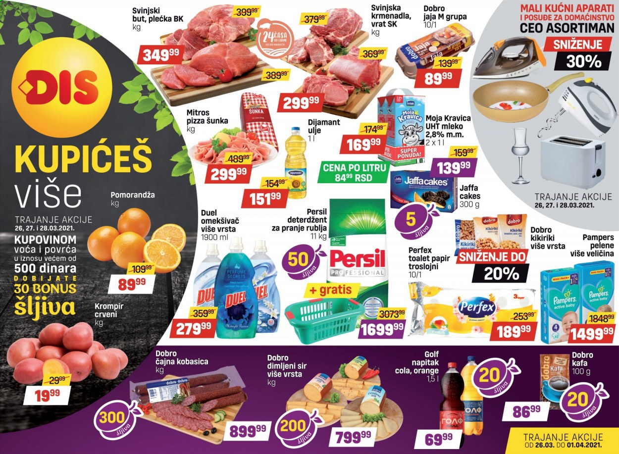 DIS katalog - 26.03.2021 - 01.04.2021. Stranica 1